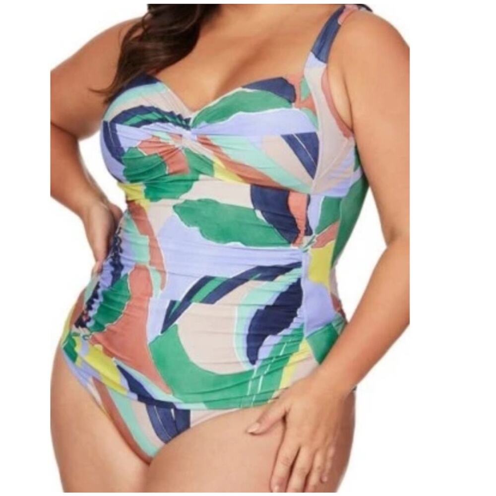 Artesands L’Avana Botticelli One Piece Swimsuit Multicolor Plus Size 18